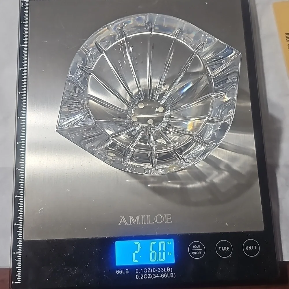Orrefors Sweden Heavy Crystal Bowl